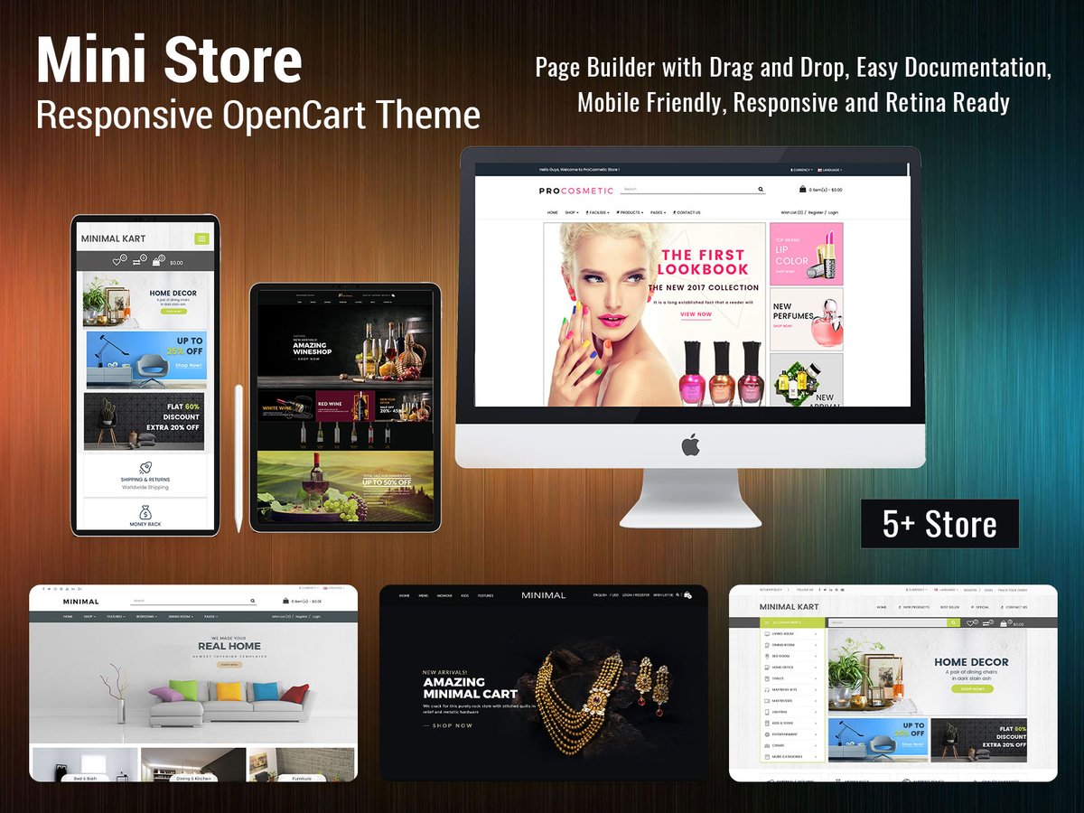 MultiStoreTheme's tweet photo. Mini Store - #OpenCartTheme. Which is fully Responsive and comes with 5+ amazing fashion store Demos.

https://t.co/A1FAd7DuKv
.
#envato #themeforest #OpencartTemplate #softwaredeveloper #appdeveloper #fullstack #angular #engineering #programming #coding #OpenCart https://t.co/CTIuckbtyK