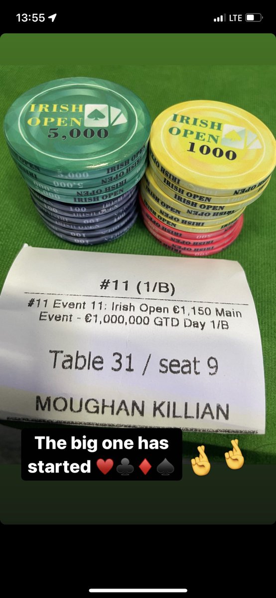 LilKilster's tweet photo. Here we goooooo @paddypowerpoker https://t.co/xf5WJDIAPl