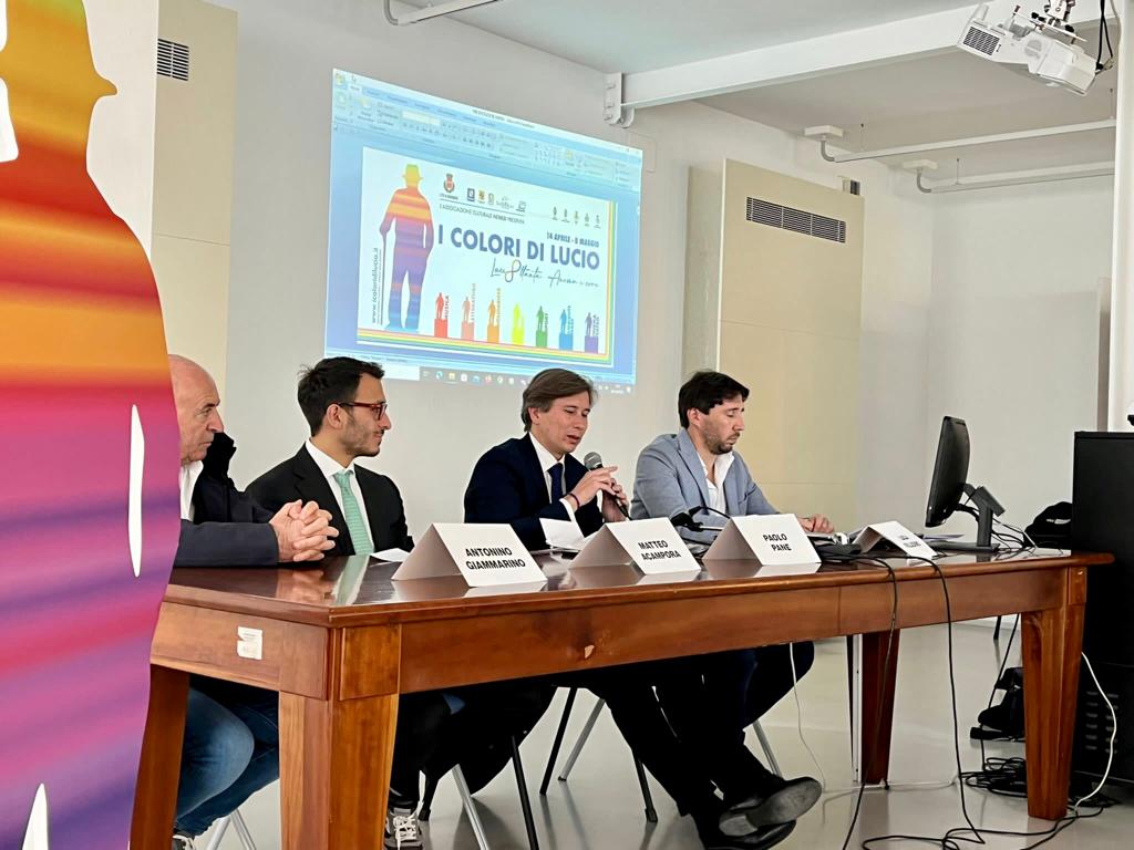 comunesorrento's tweet photo. Dal 14 aprile all’8 maggio prossimi Sorrento ospita la seconda edizione de “I Colori di Lucio”, rassegna multidisciplinare dedicata a Lucio Dalla per celebrarne gli 80 anni dalla nascita.
Il comunicato stampa: https://t.co/QvLAFcz5PR https://t.co/mXK7YVMUuU