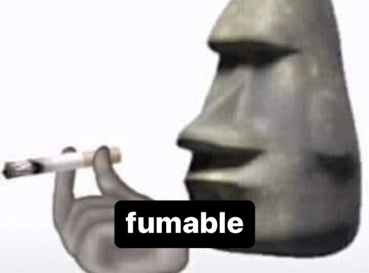 mi amigo que tiene los pulmones más negros que los cojones de un nigerianl con la chusta que es más filtro que cigarro