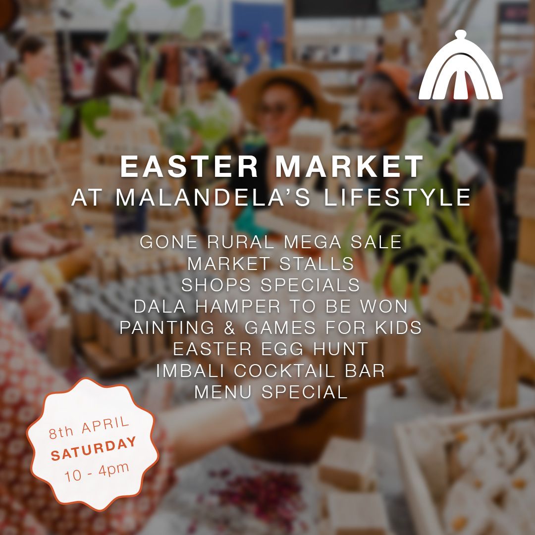 One more thing to enjoy this long weekend, some drinks and a lot of shopping, bring the kids too for some Easter Fun!