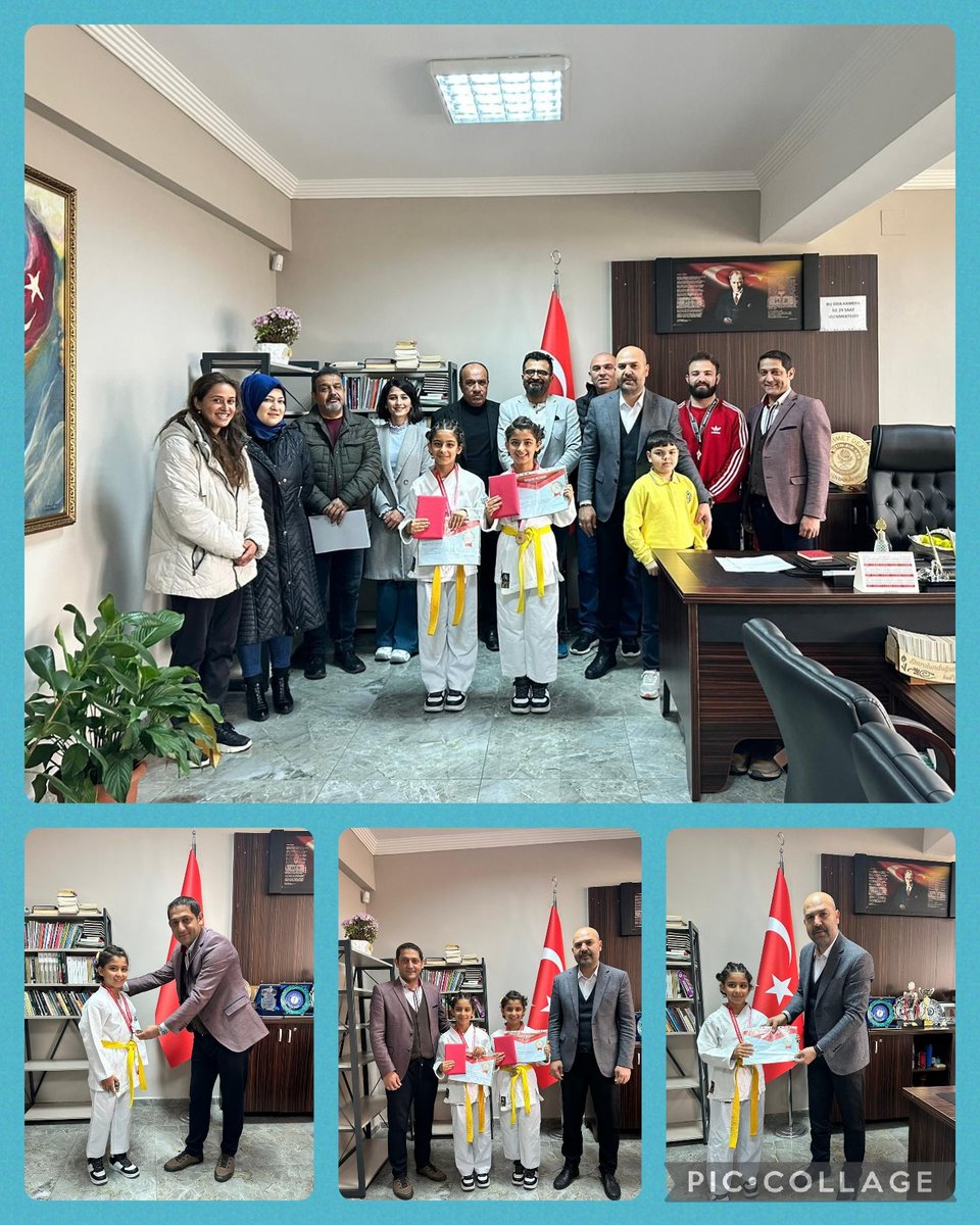 4/G sınıfı öğrencilerimizden Ayşe ve Meryem Karaoğlu Okul Sporları Judo Minikler A kategorisinde Gaziantep il birincisi olmuşlardır.Emeği geçen antrenörlerimize ve öğretmenlerimize teşekkür ederiz. <a href="/yasintepe/">Yasin TEPE</a> <a href="/erdalkilinc27/">Dr.Erdal KILINÇ</a> @MEHMETD72930749