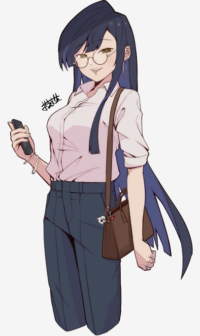 CoCで今度使うキャラの立ち絵を描くなど 