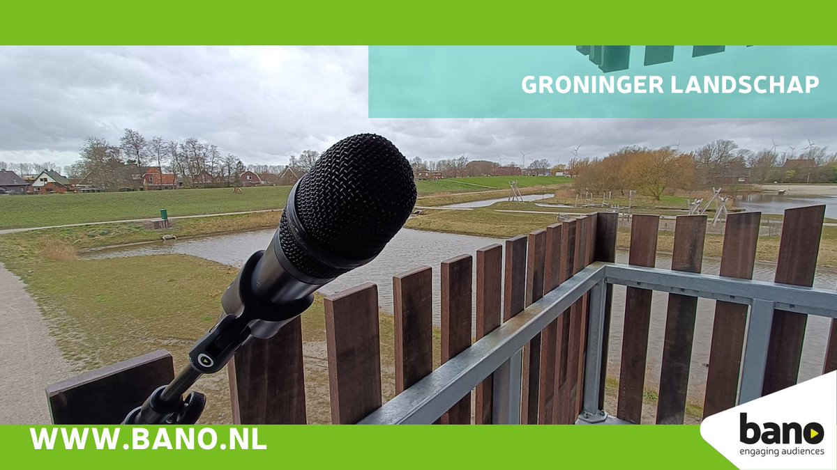Al meer dan 10 jaar zijn wij vriend van @gr_landschap. Wij bieden technische ondersteuning voor projecten van ze. Het meest recente project was de opening van de 'Golf van Termunten', zoals het bouwwerk in De Kleine Polder wordt genoemd.