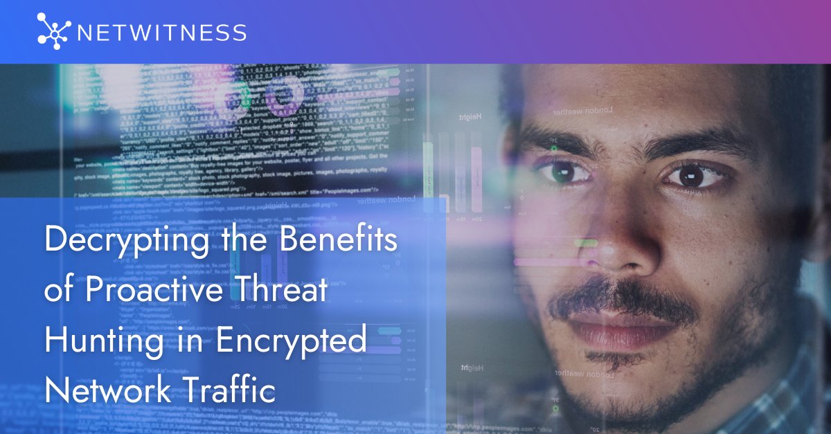 ⚠️🔍 Cyber threats are evolving - is your organization ready? Learn how proactive threat hunting in encrypted network traffic can help you stay ahead. Check out our new article: netwitness.com/blog/decryptin…

#Cybersecurity #ThreatHunting #Encryption