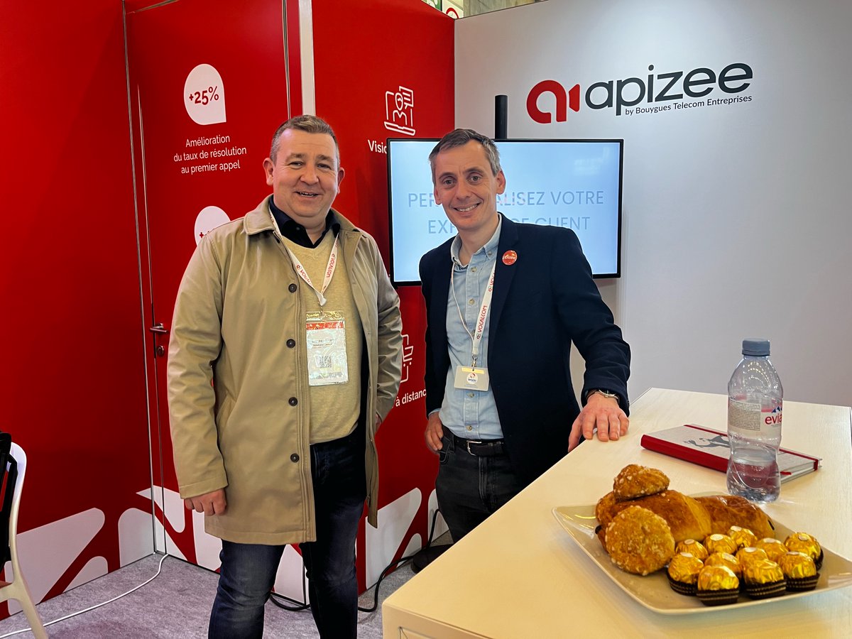 apizee's tweet photo. Retour en images sur le salon @strategiec đž
Lâoccasion pour nous de vous remercier pour votre passage sur le stand Apizee đ
De belles rencontres et des échanges trÚs riches avec partenaires, clients et prospects.
Ă trĂšs vite ! đ
#StrategieC #relationclient @djrlambert https://t.co/CI2rHjzEE8