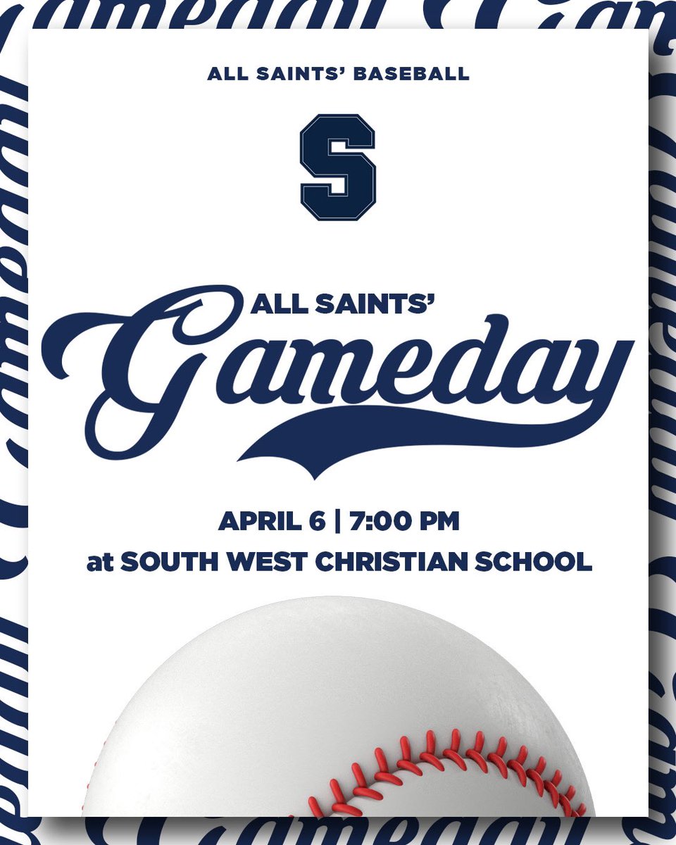PTFAthletics's tweet photo. ⚾️ 𝒢𝒶𝓂𝑒 𝒟𝒶𝓎
📍 Southwest Christian School
⌚️ 7:00pm https://t.co/FvfdCdTztZ