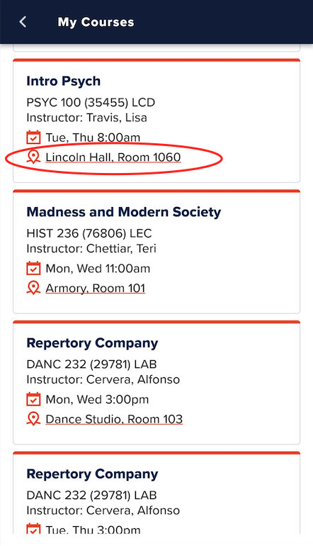 The Illinois App has a feature that helps you find ADA accessible entrances to buildings across campus. Check it out! buff.ly/3LYUuwi <a href="/rokwireillinois/">Rokwire</a>