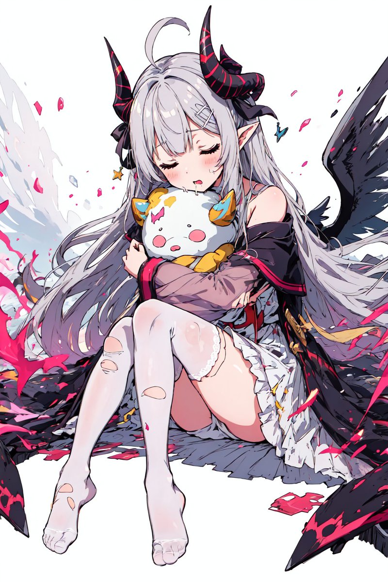 RuRumor999's tweet photo. 天使?惡魔?
#AIart #AIイラスト https://t.co/mnrvAVDLsb