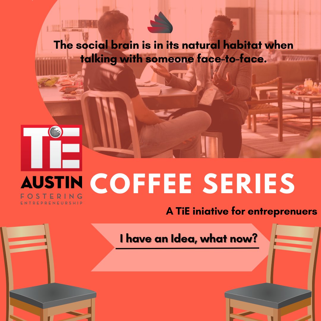 <a href="/TiEAustin/">TiE Austin</a> will be hosting its Coffee Series tomorrow <a href="/4/">w</a> PM. We bring you this opportunity to have any questions you have as a budding or experienced entrepreneur answered. Sign up here: events.tie.org/HowCanIHelpTiE…

#entreprenuers #tiecoffeeseries #coffee #tieaustin