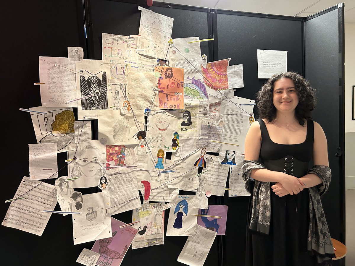 halifaxgrammar's tweet image. This week, we celebrated #GrammarArts with an exhibition of the work created by our IB Visual Art students.

#halifaxgrammar #grammarproud #IBarts #artexhibition #artists