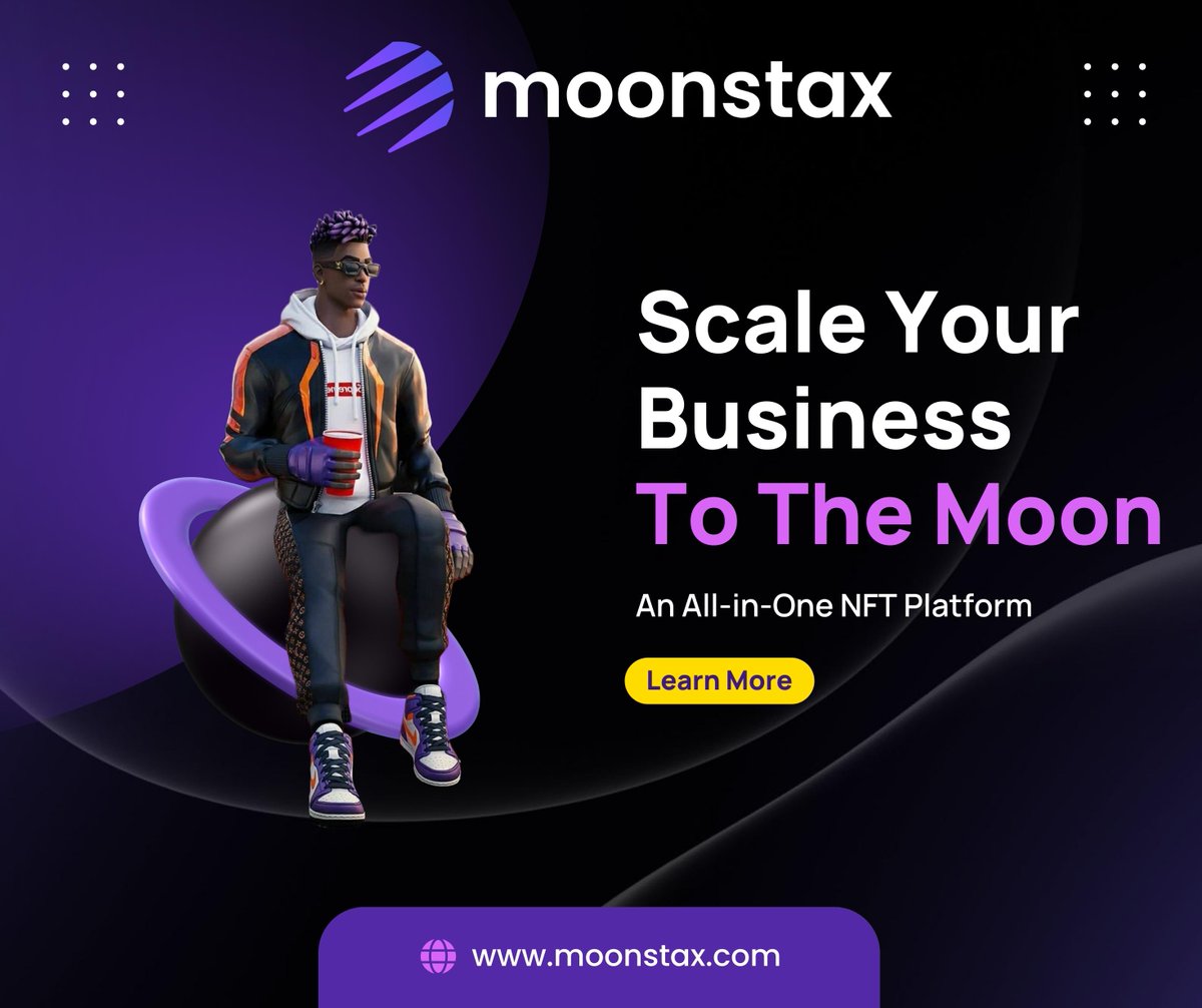 MoonstaxWeb3's tweet photo. 🌟 Exciting News Alert! 🌟

We're thrilled to announce that gDEX Metaverse has undergone a major transformation! Say hello to our new identity and solutions: 🌙 Moonstax 🌙

Check our new website: 
Sign up for free and starting using Moonstax today: https://t.co/M5wC2aEMUE https://t.co/ayiSCvO2HU