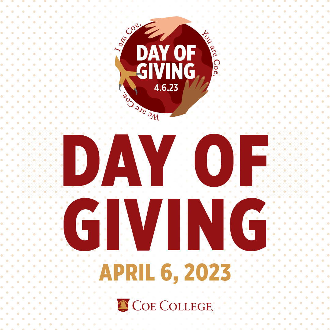 CoeCollege's tweet photo. It's #KohawkDay! Let's band together and #GrowCoe during Day of Giving. Follow the alumni accounts (@CoeAlumni) to keep up with all the fun throughout the day, and you can give at https://t.co/PVktnDrAig. https://t.co/EiWdTLgJOW