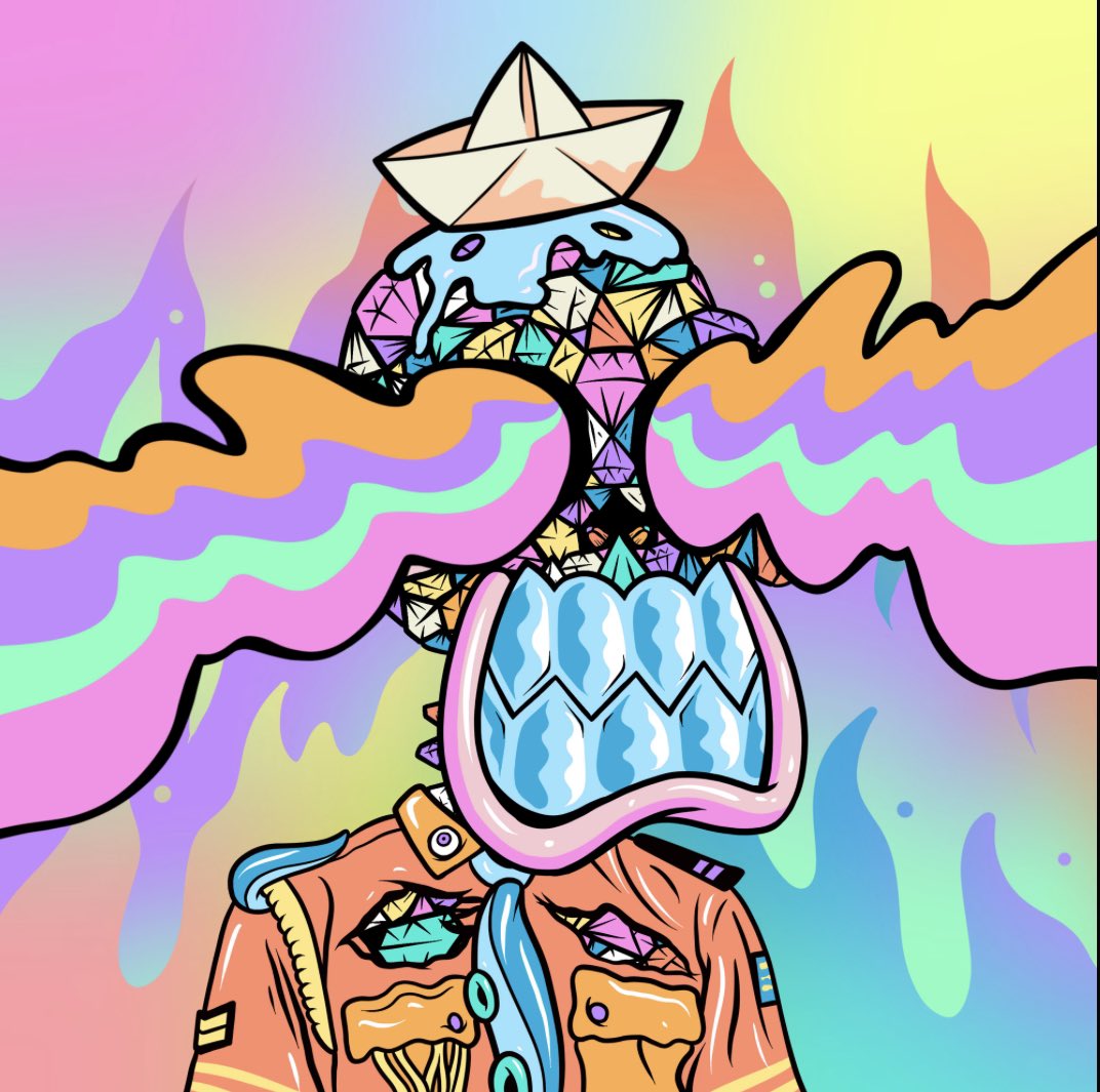CryptoTare's tweet photo. This is a very toxic ART . Different from others NFTs @ToxicSkullsClub and the community is the strongest I have seen. https://t.co/xFRs1rcfra