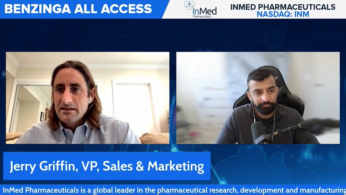 inmedpharma's tweet photo. #ICYMI Jerry Griffin, VP, Sales & Marketing at InMed's subsidiary @BayMedica speaks w/ @Benzinga about the market for #bioidentical rare cannabinoids. He also talks about BayMedica's portfolio of rare cannabinoids #CBC, #THCV, #CBDV and #CBTC.
https://t.co/weAiq5PUDI
$INM https://t.co/SP98jQCiNu