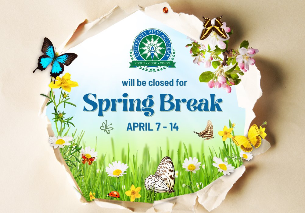 Don't forget that UVA will be closed for spring break April 7 - 14. Classes will resume Monday, April 17.
