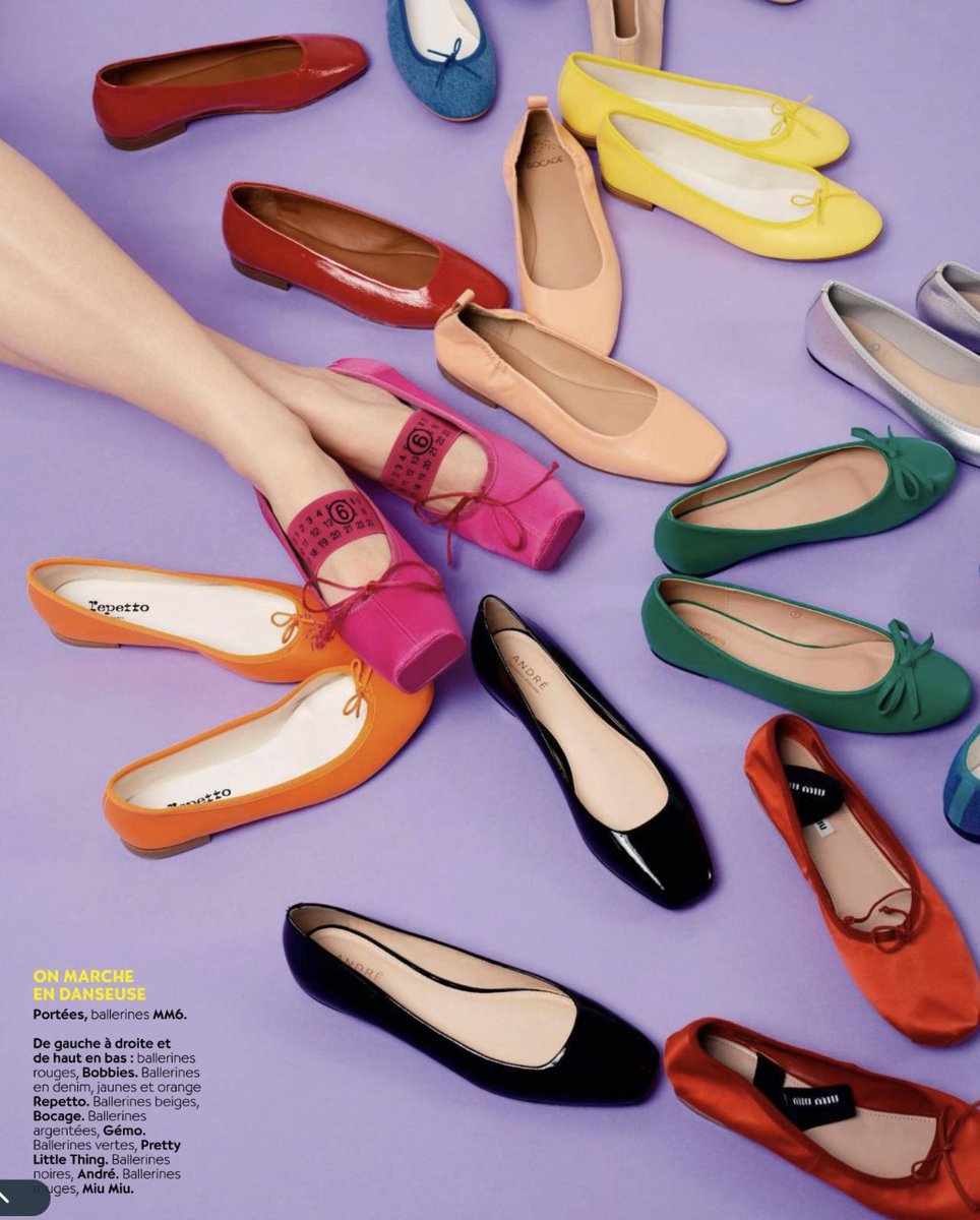 La ballerine is BACK ! 
Retrouvez notre modèle "GENIALE" dans les magasines <a href="/ELLEfrance/">ELLE</a> et <a href="/bibamagazine/">BIBA</a> 

-> andre.fr

#andrechaussure #jeportedesandre #ballerineshoes