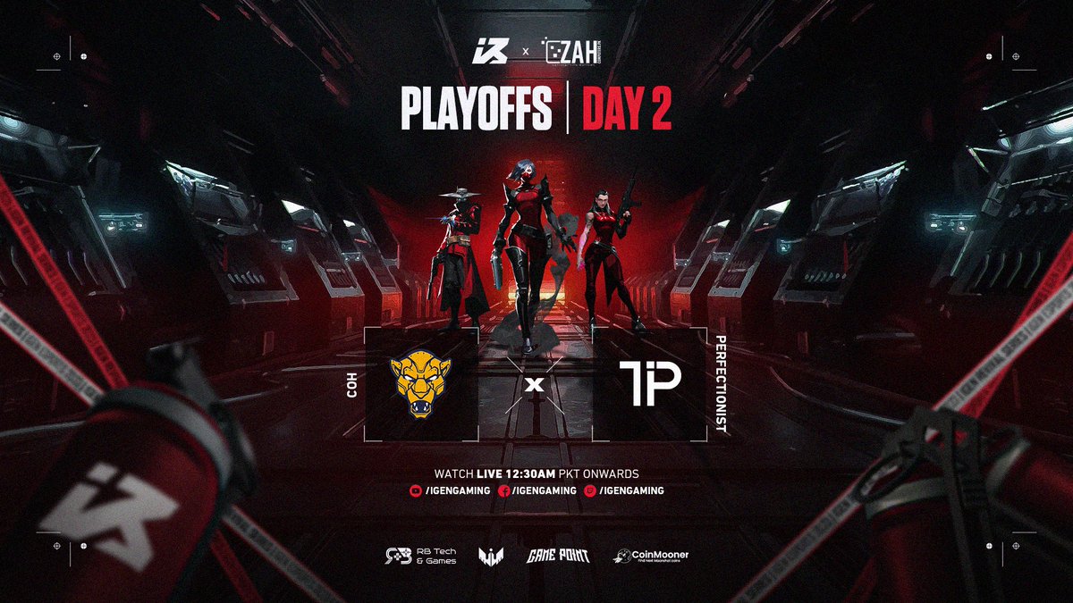 It's day 2 of IGEN Revival Series!!

We have two exciting games today as <a href="/EnviousEvading/">Team Envious</a> takes on Team Kekw and Crew Of Honoured go up against Perfectionists.

Live Stream starts at 10:45 PM.