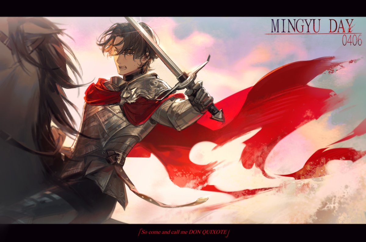 Happy birthday！我们永远无所畏惧的小狗骑士
#Happy_MINGYU_Day