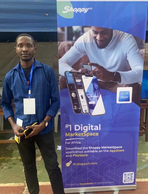 MrTKC_'s tweet photo. @ShoppyMS &amp; https://t.co/BpxmRy5VAK present yesterday at the National Advanced School Of Posts, Telecommunications and ICT (SUP’PTIC). 

@Votio_Victoria / @Votio_Fernandez 
@MougangFrank 
@emile_ghislain 

📸: @MougangFrank https://t.co/IhOJcWfT0l