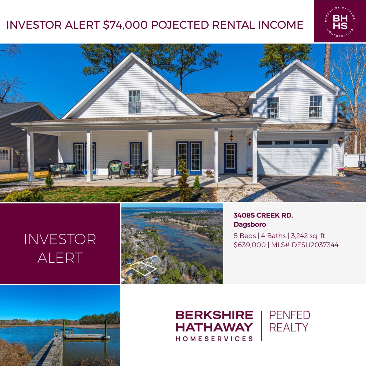 OCShoreLiving's tweet photo. Adding to your real estate investment portfolio? About 5 miles to Bethany Beach, DE https://t.co/WGaCxxtycv