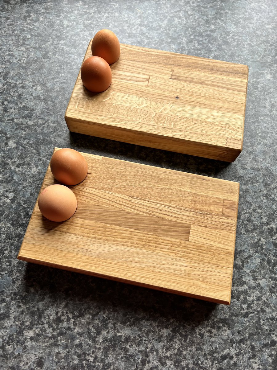 NedUpcycle's tweet image. Chick chick chick chick chicken Lay a little egg for me 🐣🥚New into our Etsy shop this morning are these two gorgeous Breakfast Boards. Made from reclaimed solid Oak. Link to shop in bio #dippyegg #breakfastboard #easter #egg #chicken #reclaimedwood #etsyseller #etsy #handmade