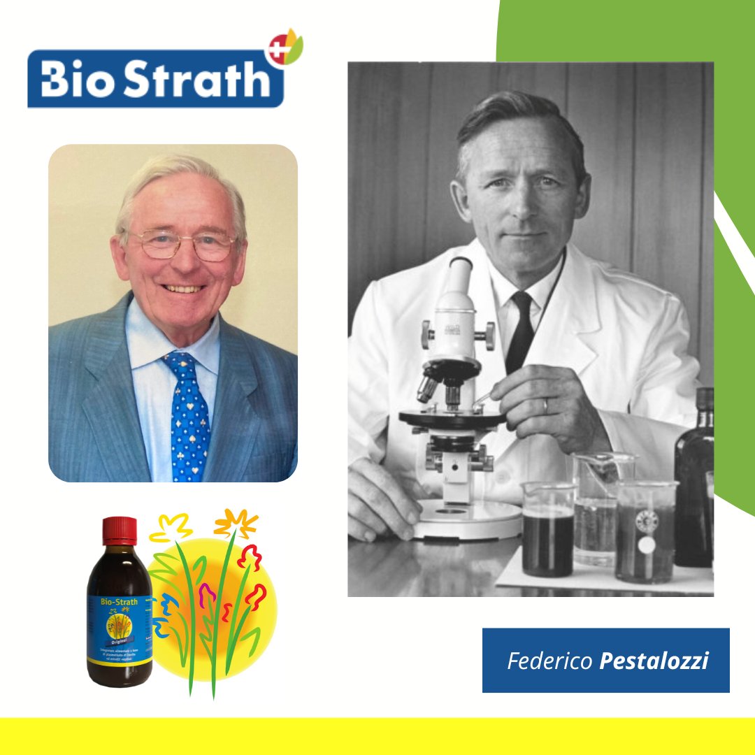 🌟 101° anniversario dalla nascita – Federico 
 #Pestalozzi, fondatore Bio-Strath AG

Nel centunesimo anniversario della nascita di Federico Pestalozzi, #Lizofarm ricorda il fondatore della casa madre svizzera Bio-Strath con grandissima stima e tanto affetto!