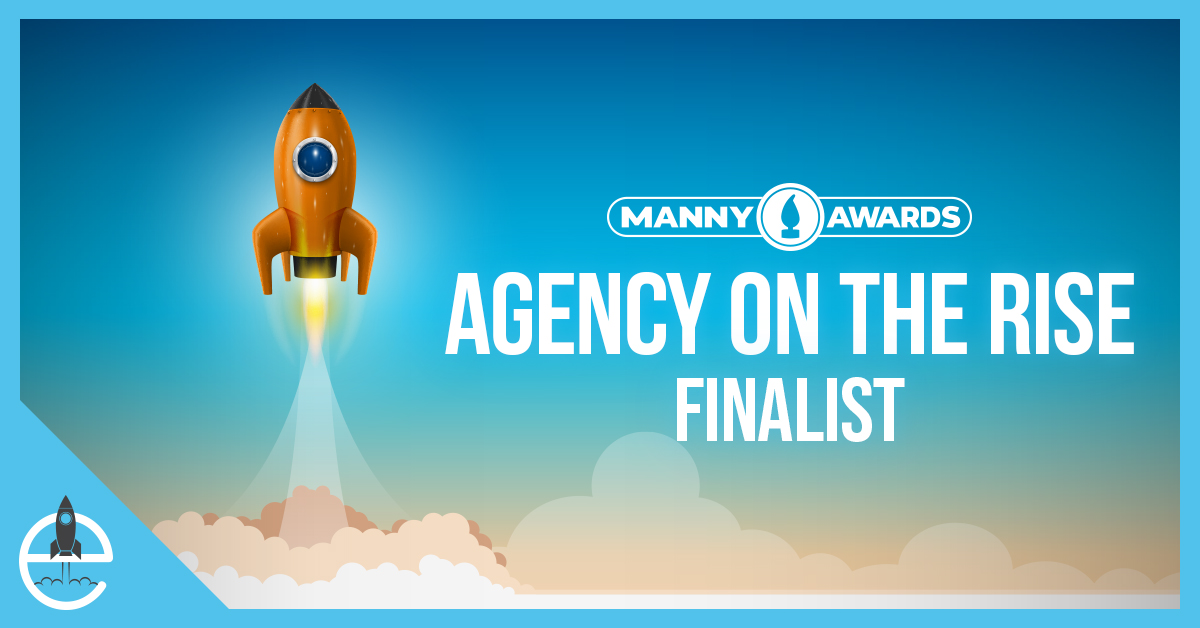 Elevate is an “Agency on the Rise” finalist at the 2023 Manny Awards from #MedAdNews. Congrats to the team on their dedication to elevating creative excellence. Thank you, <a href="/pharmalive/">PharmaLive</a>! Read more on our site here.#ElevateTeamwork #MannyAwards #AdAgency buff.ly/413EDAW