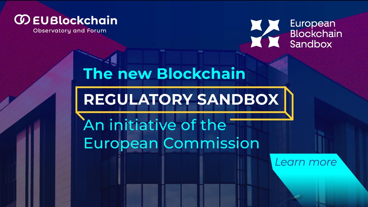 EU Blockchain tweet media