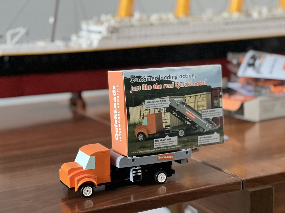 Dooner ๐บ๐ธ (@timothydooner) on Twitter photo Thanks for the bricks <a href="/QuickLoadz/">QuickLoadz Intermodal Robotics</a> Thanks for the bricks <a href="/QuickLoadz/">QuickLoadz Intermodal Robotics</a>