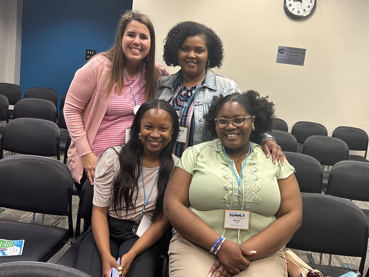 cnlewie's tweet photo. My biggest advice that I can give as an educator is to never stop building relationships. These past two days at the #ScienceforAllSummit I have enjoyed connecting with educators from across the state. Relationships are powerful. So thankful for this opportunity. @MazettaD @dionlearning
