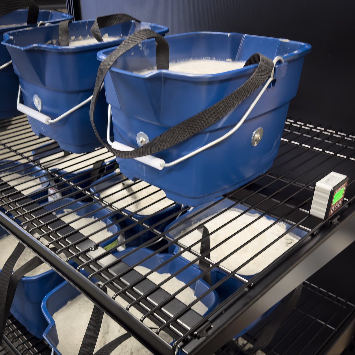 Check out the team weight testing shelves using buckets of hardened concrete, weighing around 50 lbs each. 
 
This type of test is just one of the ways we ensure our products are built to face the toughest of conditions.
 
#BuiltToLast #ProductTesting #ExcellenceOnDisplay