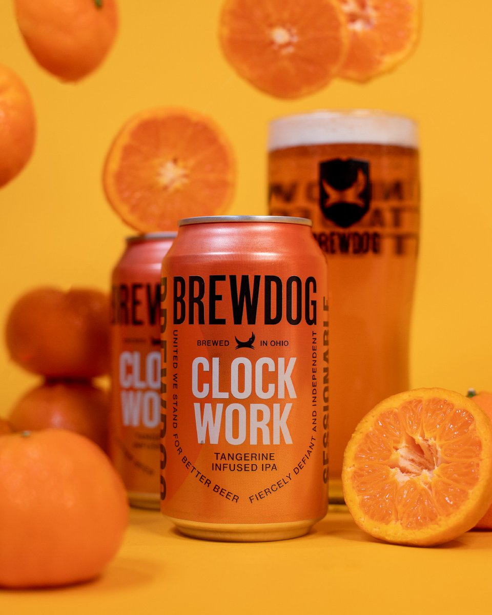 🍊 CLOCKWORK IS BACK 🍊

Fresh, juicy and sessionable.

Grab a 6-pack at retail partners (📍beer finder linked in bio) or the online shop.
