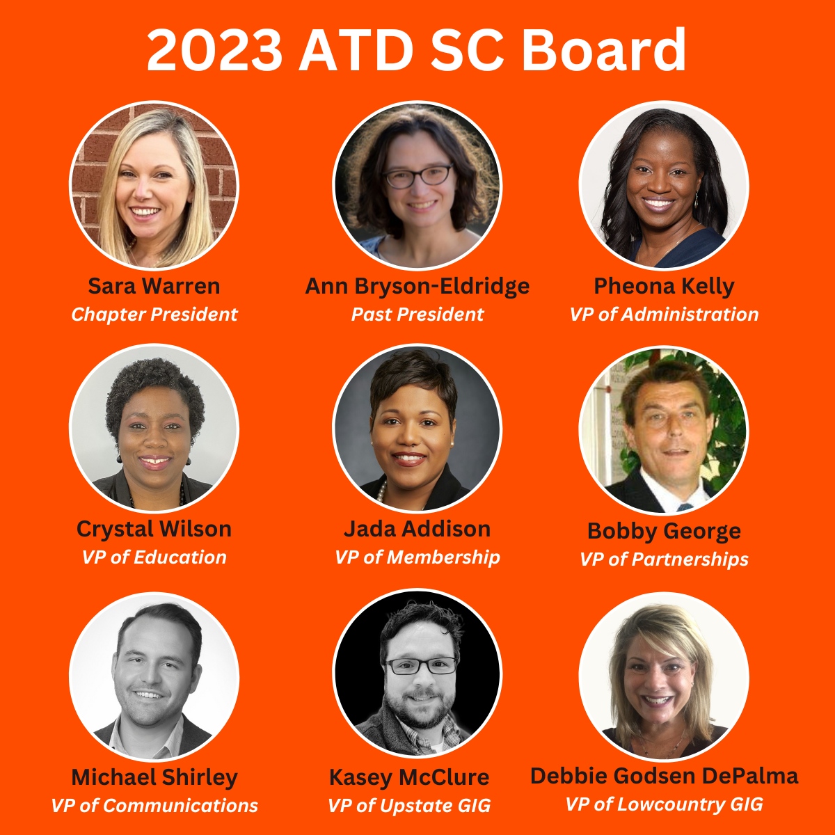 Our board volunteers give their time each month to plan programming and bring valuable resources to our chapter membership. Thank you to our 2023 Board Members during Volunteer Appreciation Month! #VolunteerAppreciation #ATD #TalentDevelopment