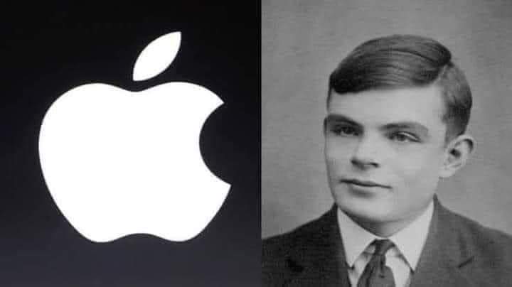 ELMA (APPLE) NEDEN ISIRILMIŞ ?? Apple'ın ısırılmış elma logosu siyanüre bulanmış bir elmayı ısırarak intihar eden bir matematikçiye aittir.. Adı: Alan Turing İcadı: Bilgisayar Ünvanı: Yapay Zekanın Babası..