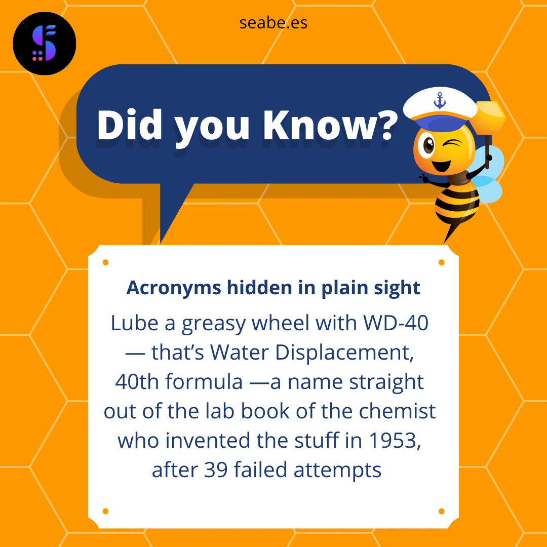 A less-known fact about WD-40. Engineers Assemble🛠️

#ship #sailor #marineengineers #maritime #shipping #facts