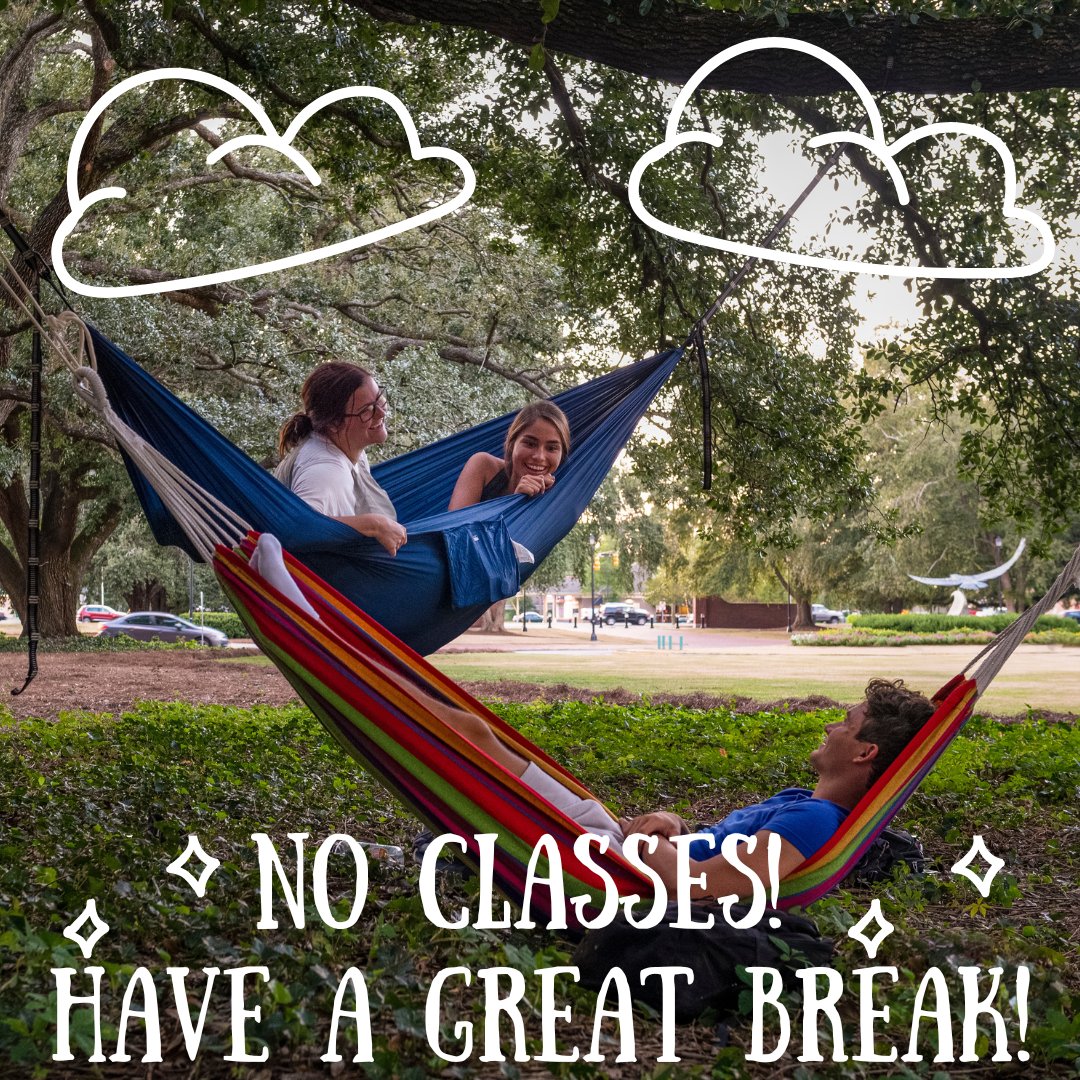 UNCWHRL's tweet photo. No classes today! Have a great holiday break Seahawks! ππ»
#uncw #uncwhrl #lovewhereyoulive https://t.co/E5GSLOHeaP