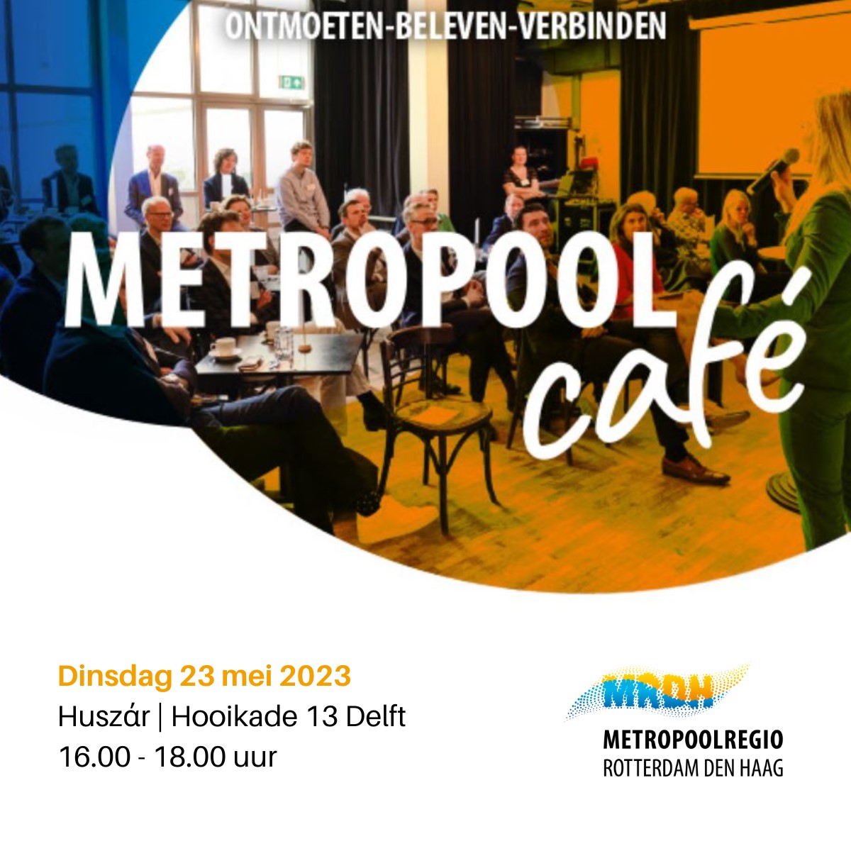 23 mei een nieuw Metropoolcafé met <a href="/karel_martens/">Karel Martens</a> over de noodzaak meer te investeren in het ov, <a href="/Ottoraspe/">Otto Raspe</a> over hoe brede welvaart te realiseren en <a href="/Maaike_AM_Zwart/">Maaike Zwart</a> en Nils-Jan Eekhout over de samenwerking in Innovationdistrict Delft. Meld je aan via: bit.ly/40IVNUL