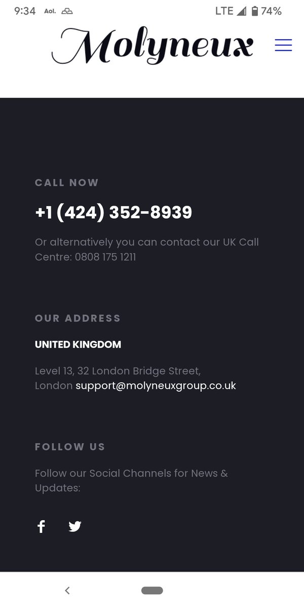nybanknotes911's tweet photo. @ShandeMolyneux @silverknightgrp @AmesDepStores Both of these numbers on the Molyneux Group website are disconnected. For a company that supposedly employs over 10,000 people and does almost a billion dollars in revenue, it's like you never existed. Cross Moline Ventures also doesn't show anything...... https://t.co/7cYKLkU0s2