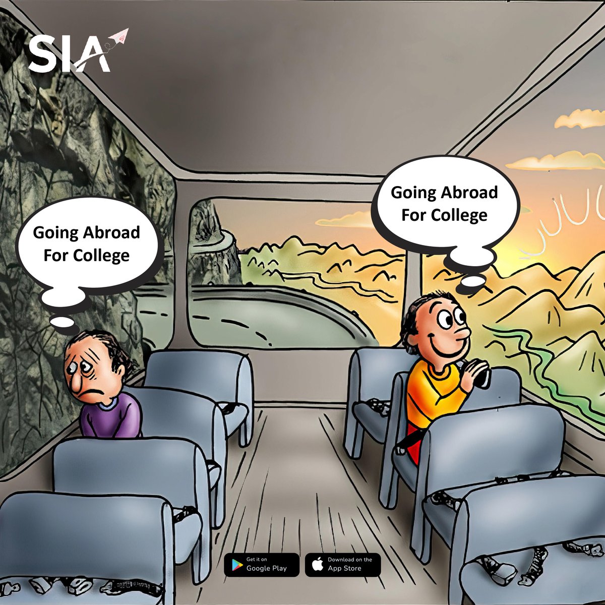 Studying abroad doesn't have to be such a mood killer! 

Let Sia Consultants make your journey to studying in Australia a breeze. 🌏✈️ 
.
.
.
#StudyingInAustralia #SiaConsultants #StudyAbroadMadeEasy