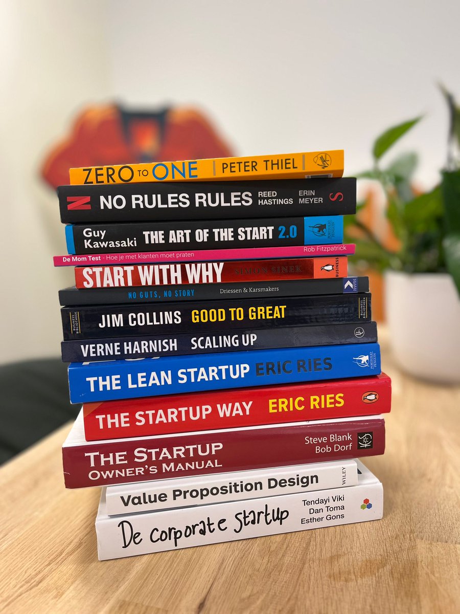 𝐁𝐨𝐞𝐤𝐞𝐧𝐭𝐢𝐩! 📖 Dit zijn volgens team HortiHeroes dé must-read boeken over ondernemerschap en startup innovatie.

Welke van deze stapel vind jij het meest inspirerend? Of heb jij een andere favoriet? Wij zijn benieuwd!

#HortiHeroes #Startup #Innovatie