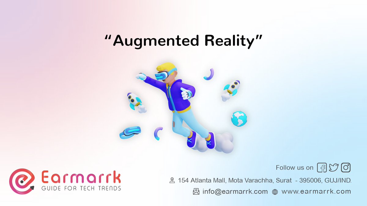 earmarrk's tweet photo. "Experience the power of Augmented Reality with Earmarrk's cutting-edge AR development services. Our team of experts can help you create immersive AR experiences that engage and captivate your audience. Contact us today to learn more!"

#AugmentedReality https://t.co/DSAhy2d9ya