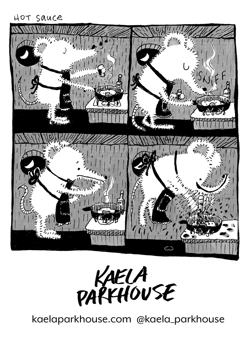 Hot sauce solves a lot of problems!🌶️😄
Happy #KidLitArtPostcard Day 
portfolio: kaelaparkhouse.com
insta: instagram.com/kaela_parkhous…