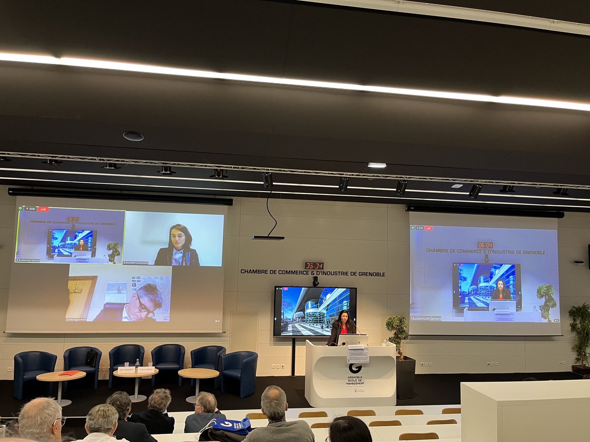 « Rencontres de l’énergie » en ce moment de l’auditorium de ⁦<a href="/Grenoble_EM/">GEM - Alpine Business School</a>⁩ ⁦<a href="/FestivalGeopo/">FestivalGéopolitique</a>⁩ ⁦<a href="/UPEG_asso/">Université populaire européenne de Grenoble</a>⁩ ⁦<a href="/gem_onu/">GEM ONU</a>⁩ ⁦<a href="/VilledeGrenoble/">Ville de Grenoble</a>⁩