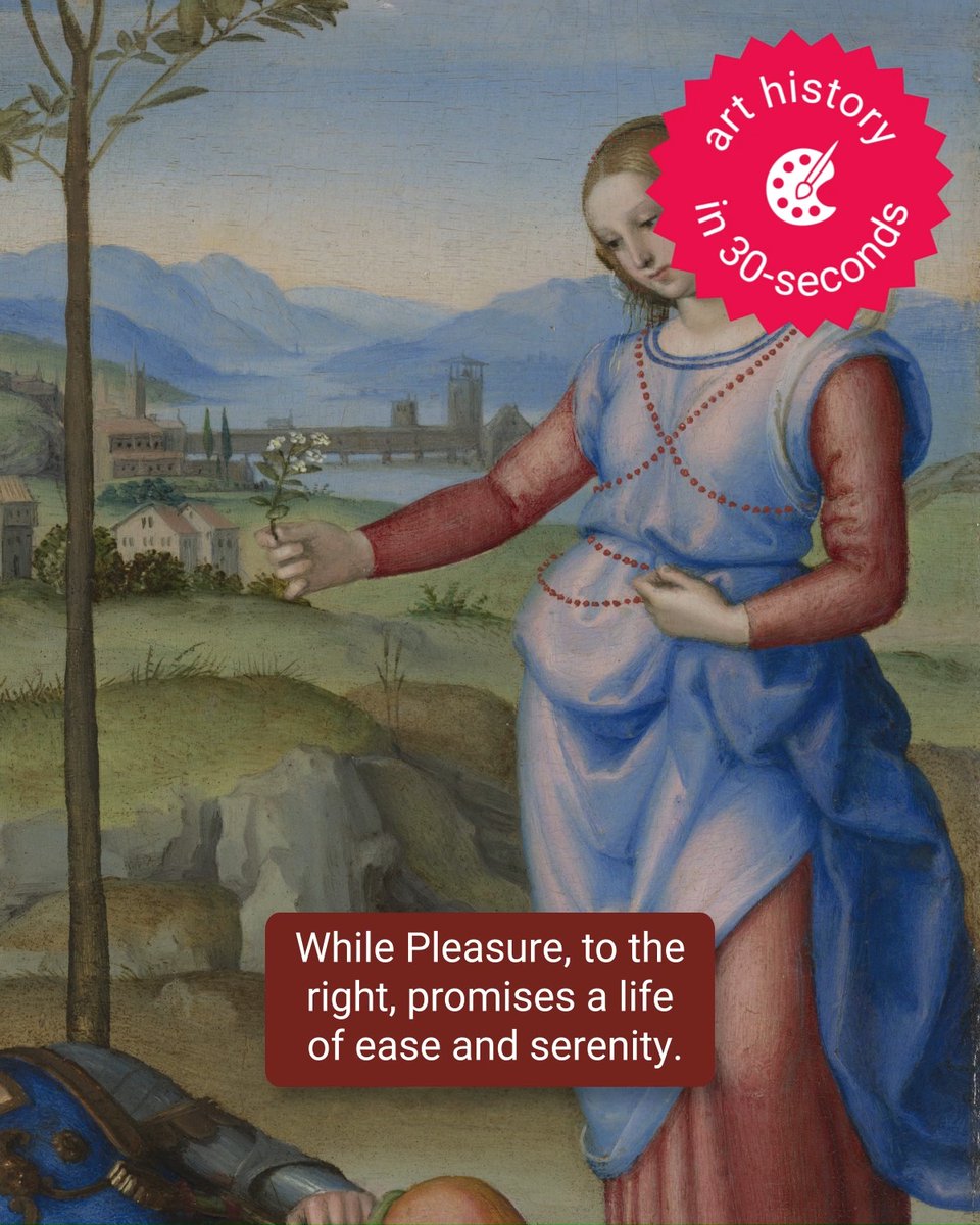 National Gallery on Twitter "The path of virtue ⚔️ High Renaissance