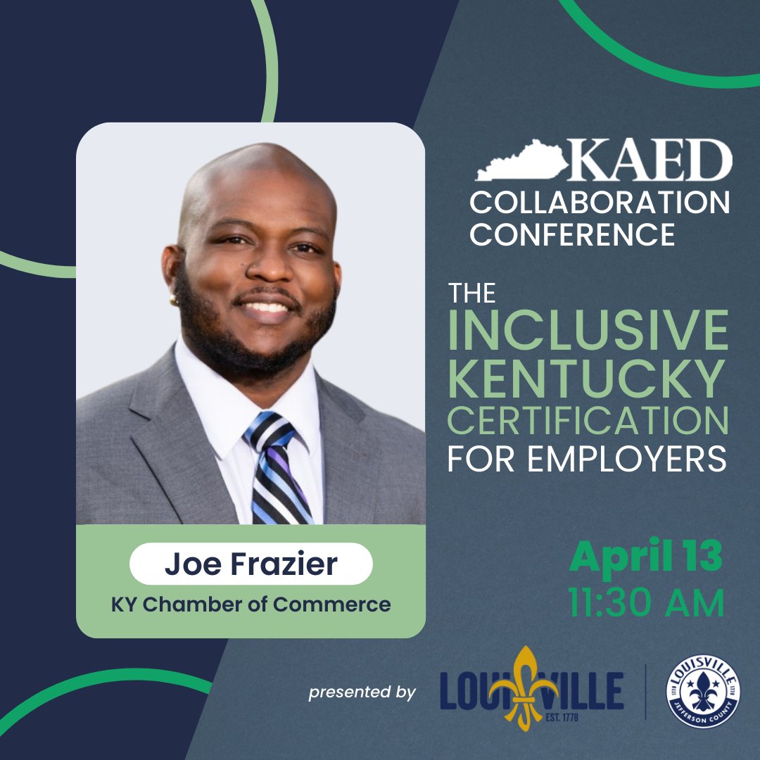 Join us as Joe Frazier with the <a href="/KyChamber/">Kentucky Chamber</a> discusses an important new Kentucky certification program. 

Friday is the last day to register for the Collaboration Conference. To register: bit.ly/3zE9isG