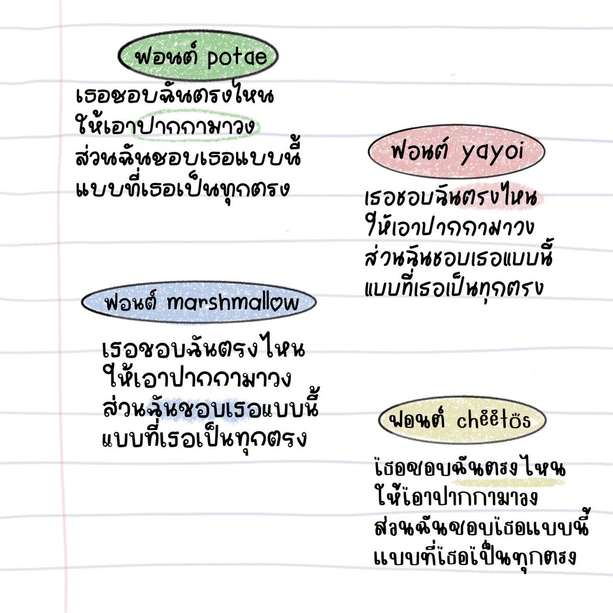 mathmore_th's tweet photo. 🌷ฟอนต์ลายมือ 70 ฟอนต์ เพียง 149 บาท
คุ้มสุดๆ ตกฟอนต์ละ 2 บาท 
ใช้ได้ทั้งส่วนตัวและเชิงพาณิชย์เลย

✨แวะมาดูตัวอย่างทั้งหมดก่อนได้น้า 

📍ราคานี้รับจำนวนจำกัด ถ้าเต็มแล้วร้านขึ้นราคางับ 
สนใจสั่งซื้อ dm ได้เลย

#ฟอนต์ลายมือ #goodnote5 #ฟอนต์น่ารัก #dek66 #dek67 https://t.co/KWlmhDs9Bd