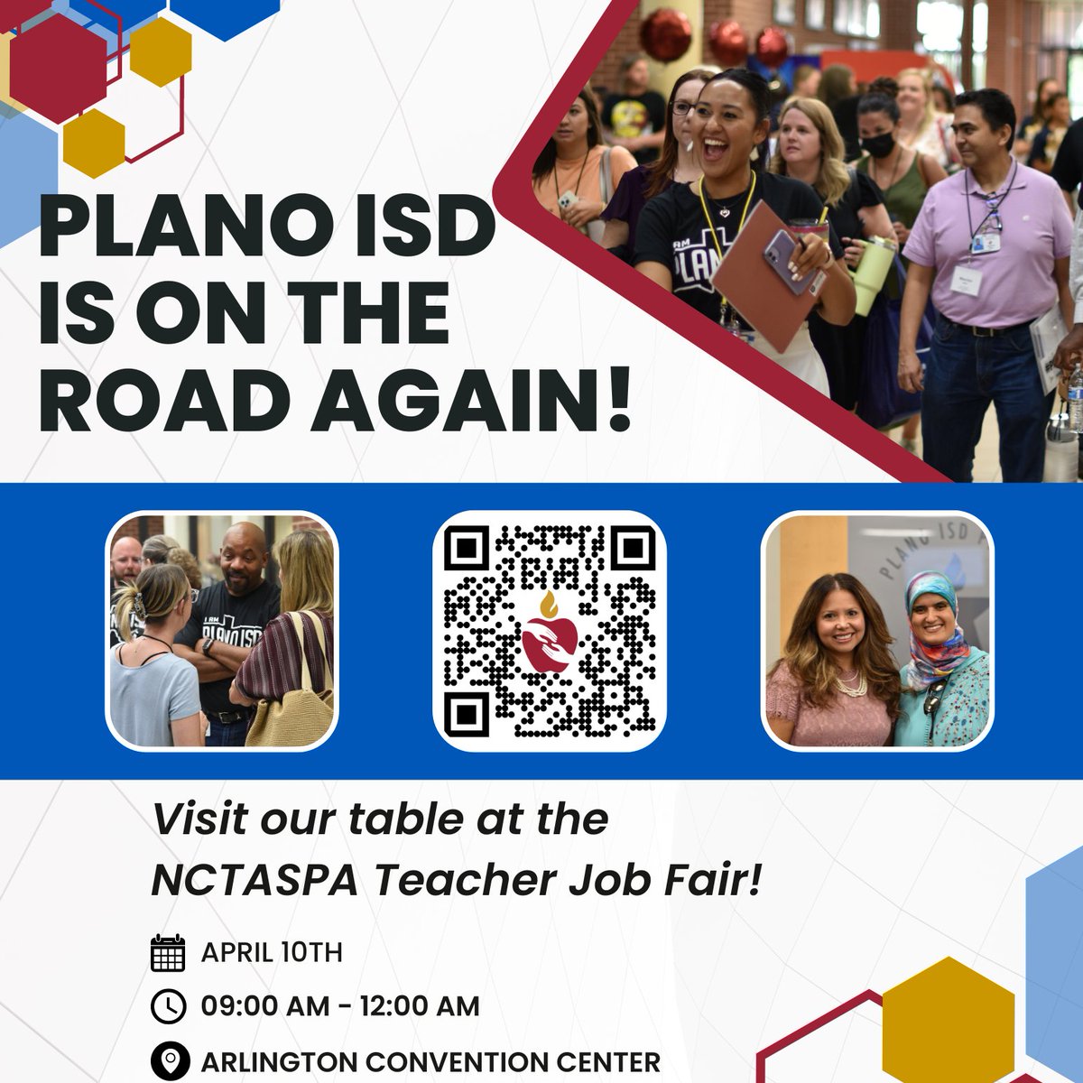 Plano ISD on Twitter "Our HR Department is on the road again! We'll be