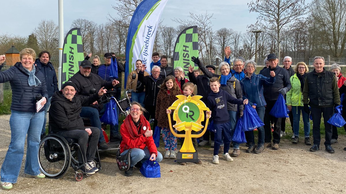 Oude IJsselstreek opent eerste beweegroute met QR-codes bij Gendringen. 'Het squatten is niet mijn favoriet' bit.ly/3ZRNqoh
