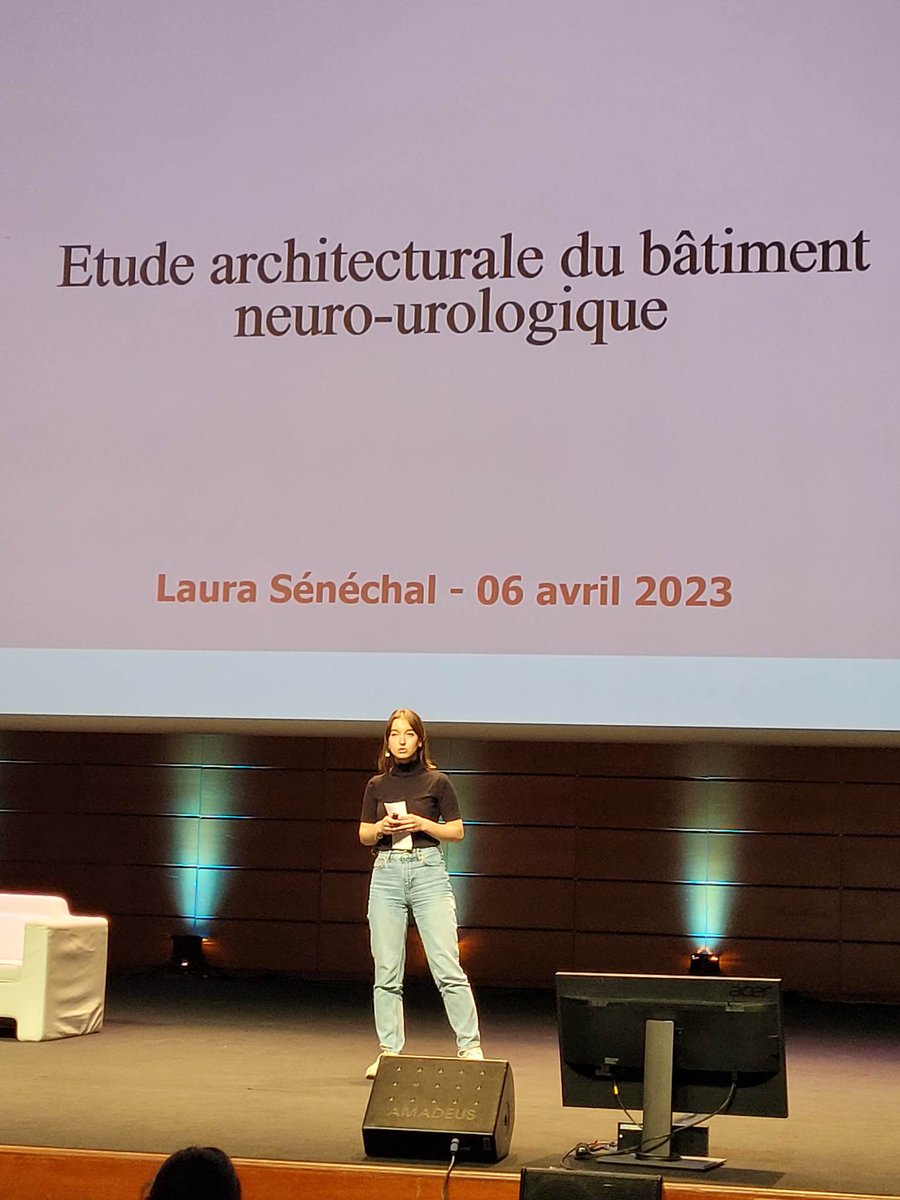 Félicitations à Laura Sénéchal pour sa présentation sur la neuro-urologie aux @les_Jnlf  ! #JNLF2023 #Lille